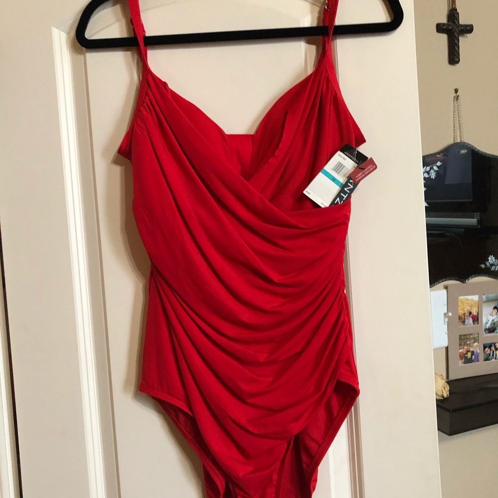 Red Jantzen Bathing Suit